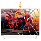Spiderman Amazing 2 Kuchenkerze