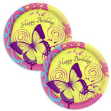 Schmetterling kleine Partyteller