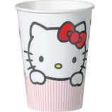 Hello Kitty Sweet Heart Partybecher