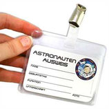 Astronaut Flo Astronauten Ausweis