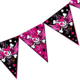 Piraten Girl Wimpelkette