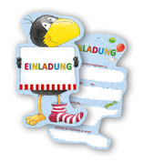 Der kleine Rabe Socke Einladungskarten
