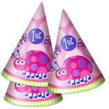 1st Birthday Girl Käferchen Partyhüte