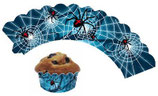 Spinne Muffin Cupcake Deko-Banderolle