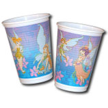 Tinkerbell Fairies blau Partybecher