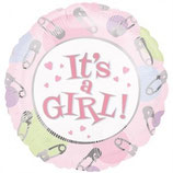 It's a Girl Extra Mini Folienballon