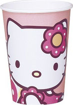 Hello Kitty Bamboo Partybecher