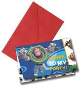 Toy Story Einladungskarten