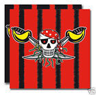 Piraten roter Pirat Servietten