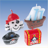 Piraten Kuchenkerzen