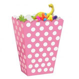 Punkte rosa weiss Geschenkebox