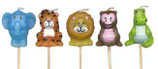 Dschungel Mini-Figurenkerzen