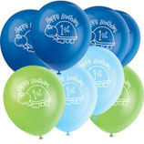 1st Birthday Boy Schildkrötchen Latexballons