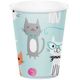 Katzen Partybecher