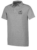 POLO MANCHES COURTES HOMME GRIS