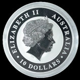 【新品】1ozワライカワセミ銀貨 2021年