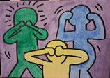 Haring Motive klein