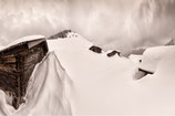 Wandbild Alu-Dibond - Schneewechten