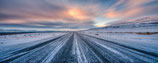 Panorama Wandbild - Icelandic Road