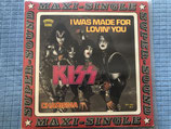 Kiss, I Was Made For Lovin' You / Maxi-Single 45 Umdrehungen / h