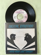 Digital Emotion, I Need Your Love Tonight