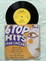 6 Top Hits From England, 6 Musiktitel auf „Mini LP" / r