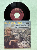 Hildegard Knef, Berlin, dein Gesicht hat Sommersprossen / sch