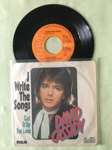 David Cassidy, I Write The Songs / r