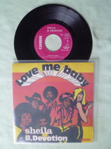 Sheila & B. Devotion, Love Me Baby / if