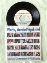 Schweizer Künstler singen für AIDS-Kranke, Worte, die wie Flügel sind / ch