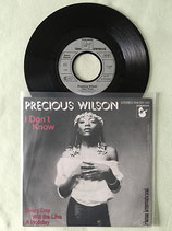 Precious Wilson, I Don't Know
