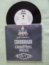 Free Hot Rock / EP 4 Musikgruppen Promo Single / 33 1/3 Umdrehungen / deutsch