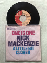 Nick MacKenzie, One Is One