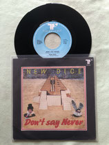 New Dice, Don't Say Never / if