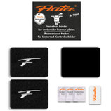 Flatee ORIGINAL-Wechselschild-Set für Schweizer Motorrad-Kontrollschilder (14x18cm)