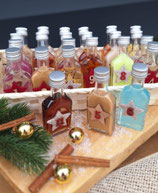 Adventskalender - 24 größere Fläschchen für zwei Personen