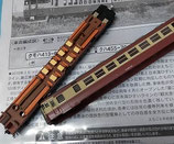 第3セクターグルメ列車 テーブルセット”はるしーと”付1/150 Nゲージ用　3両分（多少予備有り）