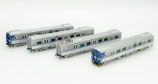 EMU600通勤電車4両編成セット（完成品）現行仕様ノンステップ