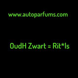 OudH Zwart = als Ritu*ls Autoparfum hanger