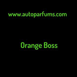 Orange Boss Auto parfum hanger