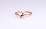 Ring / Verlobungsring Knoten-Ring aus Gold