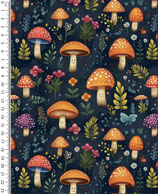 Pull à capuche champignons