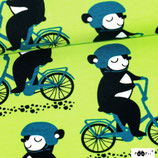 Bavette ours à vélo