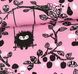 Jaquette hérissons fond rose taille 74-80 soldes