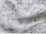 Sarouelopette petits oursons fond gris foncé taille 62-68