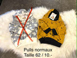 Pull à capuche fusée ocre taille 62