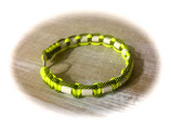 EM-KERAMIK ZECKENHALSBAND (Neon Yellow/Neon Yellow Diamonds 35)