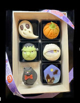 ハロウィン上生菓子セット／6種6個エコ木箱入り