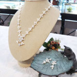 No25-8n  White Zone necklace