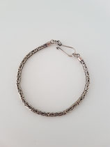 Sterling zilveren armband met antiek look